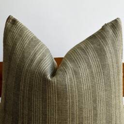 Green Neutral Natural Color & Fiber Pillow Cover - thumbnail 2