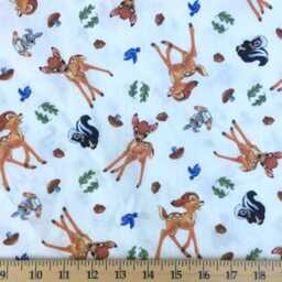 Baby Fawn Valance Woodland Friends Print Deer Nursery Curtain Kids Bedroom Forest Decor Custom Window Treatment - thumbnail 3