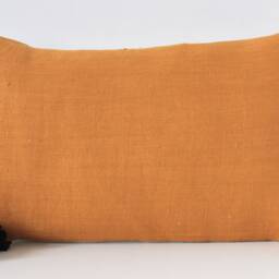 "Berber Cushion 100% Yellow Rectangular Lining ""Izmir" - thumbnail 3