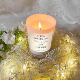 Personalised Engagement Candle Gift Set With Matches Soy Wax, Custom Names For Couple, Mr Mrs Idea - thumbnail 3