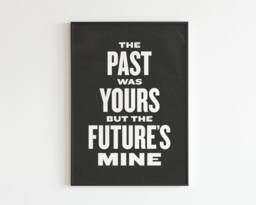 The Past Was Yours But Future's Mine - She Bangs Drums Lyrics Music A3 A4 A5 Wall Art Print - thumbnail 1