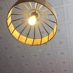 Handmade Hemp Rope Industrial Style Pendant Light - thumbnail 3