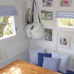 Rollo Kaja - Striped Roman Blind - Made To Measure Possible - thumbnail 2