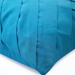 "Decorative Pintucks, Textured, Striped Throw Pillow Cover 16""x16" - thumbnail 2