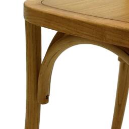 Elm Bentwood Dining Chair Rustic Stacking Design - thumbnail 4