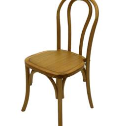 Elm Bentwood Dining Chair Rustic Stacking Design - thumbnail 2