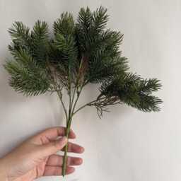 30Heads Natural Touch Faux Winter Needle Branch, Diy Christmas Wreath/Home Party Decoration/Holiday Gifts For Her, Fake Flower Accessories - thumbnail 3