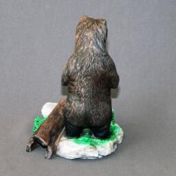 "Bear Bronze Statue Figurine Sculpture Art/Limited Edition Signed & Numbered ""Yogi Bear" - thumbnail 4