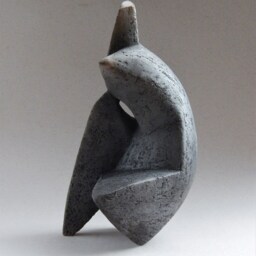 Ceramic Sculpture, Black Ceramics, Ceramic Figurine, African Figure, Sculpture For The Garden, Ceramics Raku, Art & Collecting, Woman - thumbnail 3