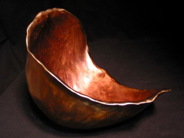 Handmade Bronze Belly Bowl Pregnancy Casting Keepsake - image 1