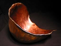 Handmade Bronze Belly Bowl Pregnancy Casting Keepsake - thumbnail 1