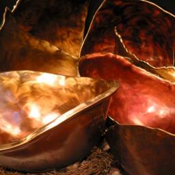 Handmade Bronze Belly Bowl Pregnancy Casting Keepsake - thumbnail 3