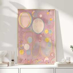Hilma Klint, Af Klint Print, Posters, Spiritual Art, Abstract Wall Scandinavian Art - thumbnail 1