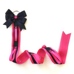 Cheer Bow Hanger, Hair Holder, Display, Cheer Organizer, Accessories, Gifts For Girls, Girls Bedroom Wall Decor, Clip - thumbnail 1