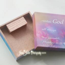 Religious Photography Matthew 1926 5x5 Single Gallery Block Wall Decor Home - thumbnail 2