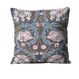Liberty, William Morris, African Marigold, Mid 80S, Arts & Crafts, Cotton Cushion Cover, Throw Pillow Homeware Decor - thumbnail 1