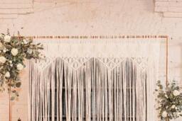 Macrame Valance, Window Curtain, Kitchen Decor Customized Sizes Available - thumbnail 4