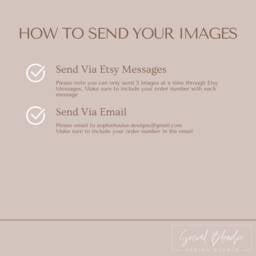 Personalised Printed Photo Collage - Print Family Portrait Custom Gift Ideas For Him Or Her - thumbnail 2