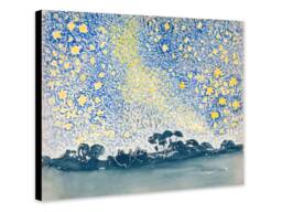 Henri-Edmond Cross Landscape Print - Starry Sky Canvas Or Photo - thumbnail 1