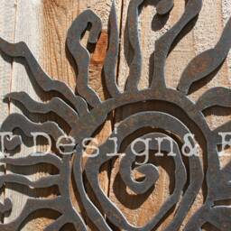 Rustic Sun Indoor/Outdoor Wall Decor 30 - thumbnail 3