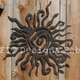 Rustic Sun Indoor/Outdoor Wall Decor 30 - thumbnail 2