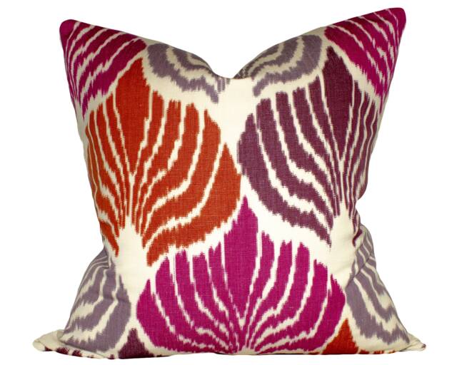 Schumacher Kimono Ikat Pillow