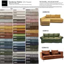 Norsborg Cover, 3 Seat W/Chaise Customer Made Replacement Norsborg Slipcover - thumbnail 3