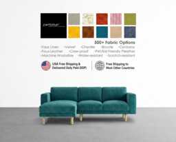 Norsborg Cover, 3 Seat W/Chaise Customer Made Replacement Norsborg Slipcover - thumbnail 1