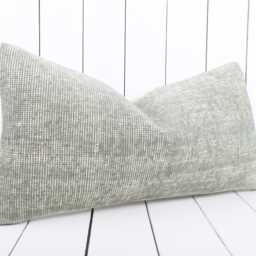 Kilim Lumbar Pillow Cover Turkish Anatolian Throw - 12x24 Inch - thumbnail 3