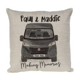 Personalised Ducato Camper Van Motor Home Cushion Cover, Choice Of Colours By Inspired Creative Design - thumbnail 3