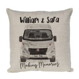 Personalised Ducato Camper Van Motor Home Cushion Cover, Choice Of Colours By Inspired Creative Design - thumbnail 1