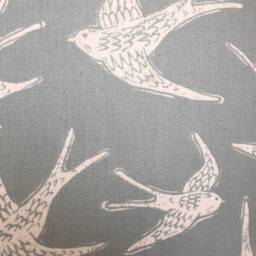 "2 X Clarke & Fly Away Duck Egg Blue Off-White Whimsical Cushion Covers 16"" 18"" 20"" 22" - thumbnail 2