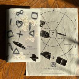Bronze Ivatos Divination Signs, Spiritual Reading With Book - thumbnail 3