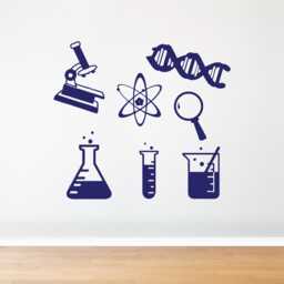 Science Wall Decal Chemistry, Physics, Biology Classroom Decor, 1832 - thumbnail 3