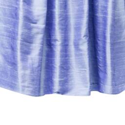 Lavender Blue Silk Dupioni Curtain Panels - Rod Pocket, Grommet, Box Pleat, Three Pinch Tab Top & Plain Ring Top - thumbnail 3