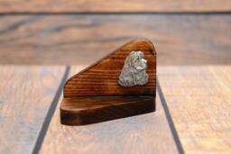 American Cocker Spaniel - Wooden Candlestick With Dog, Souvenir, Decoration, Limited Edition, Collection - thumbnail 1