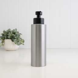 500Ml Brushed Stainless Steel Soap Dispenser - Refillable Kitchen & Bathroom Pump Bottle Modern Minimalist Liquid