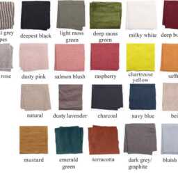 Sample Sale/Linen Bolster Pillow Cover Size 9x30 - thumbnail 3