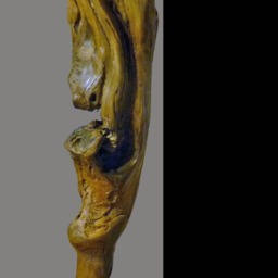 "Natural Sculpture in Driftwood From The Loire ""Rictus" - thumbnail 3
