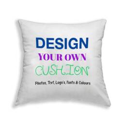 Personalised Photo Pillow Cover - Custom Image & Text, Polyester Cotton Cushion Covers Perfect Gift For Any Occasion - thumbnail 2