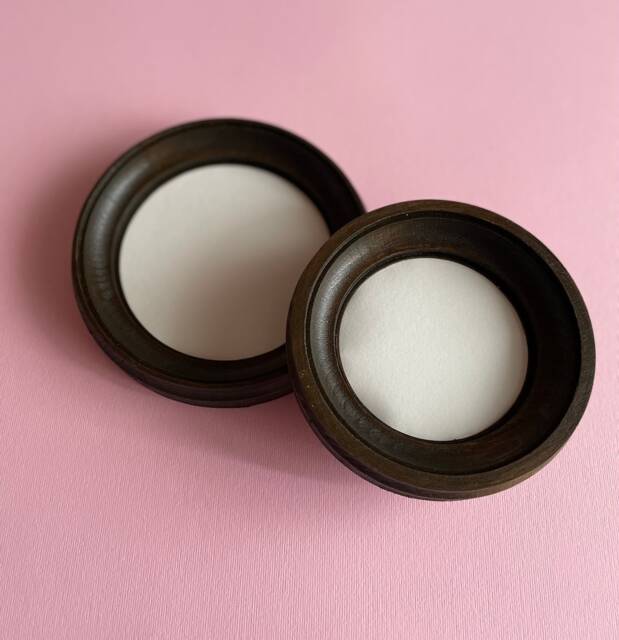 Circular Frame, Round Wooden Photo Small Wall D??cor, Embroidery Hoop Circle Picture Cross Stitch Frames - image 1