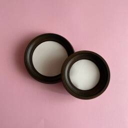 Circular Frame, Round Wooden Photo Small Wall D??cor, Embroidery Hoop Circle Picture Cross Stitch Frames - thumbnail 2