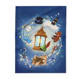 Peter Pan Fleece Blanket, Personalized Cozy Throw, Home Gift - thumbnail 3