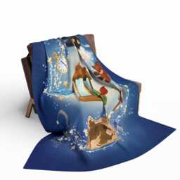 Peter Pan Fleece Blanket, Personalized Cozy Throw, Home Gift - thumbnail 2