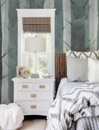 Foggy Forest Removable Wallpaper, Wall Mural, Covering, Decor, Peel & Stick, Repositionable, Reusable, Nursery #60 - thumbnail 1