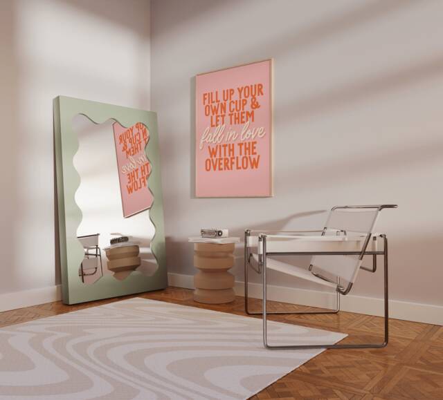 Harry Styles Quote Print - Fill Your Cup, Harry's House Wall Art - image 1