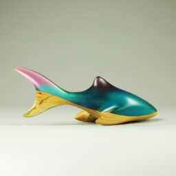 Duo Shark Sculpture - 24 - thumbnail 4