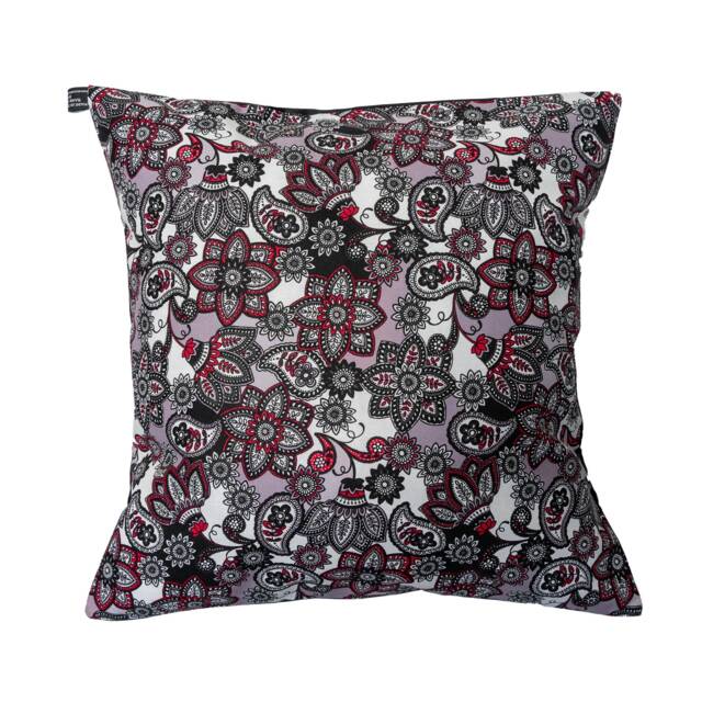 Bali Flower Paisley Designer Cushion Cover Fits An 18 - image 1