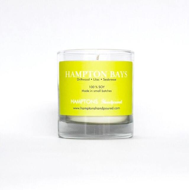 Hampton Bays 8 Oz. Tumbler Lilac Driftwood Seabreeze Hamptons Handpoured Signature Village Series 100% Soy Candle Hand Poured - image 1