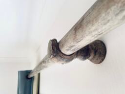 Gorgeous Reclaimed Wood Style Rustic Curtain Rod Rail Poles in Various Sizes & Widths That Can Be Cut To Size If Required
